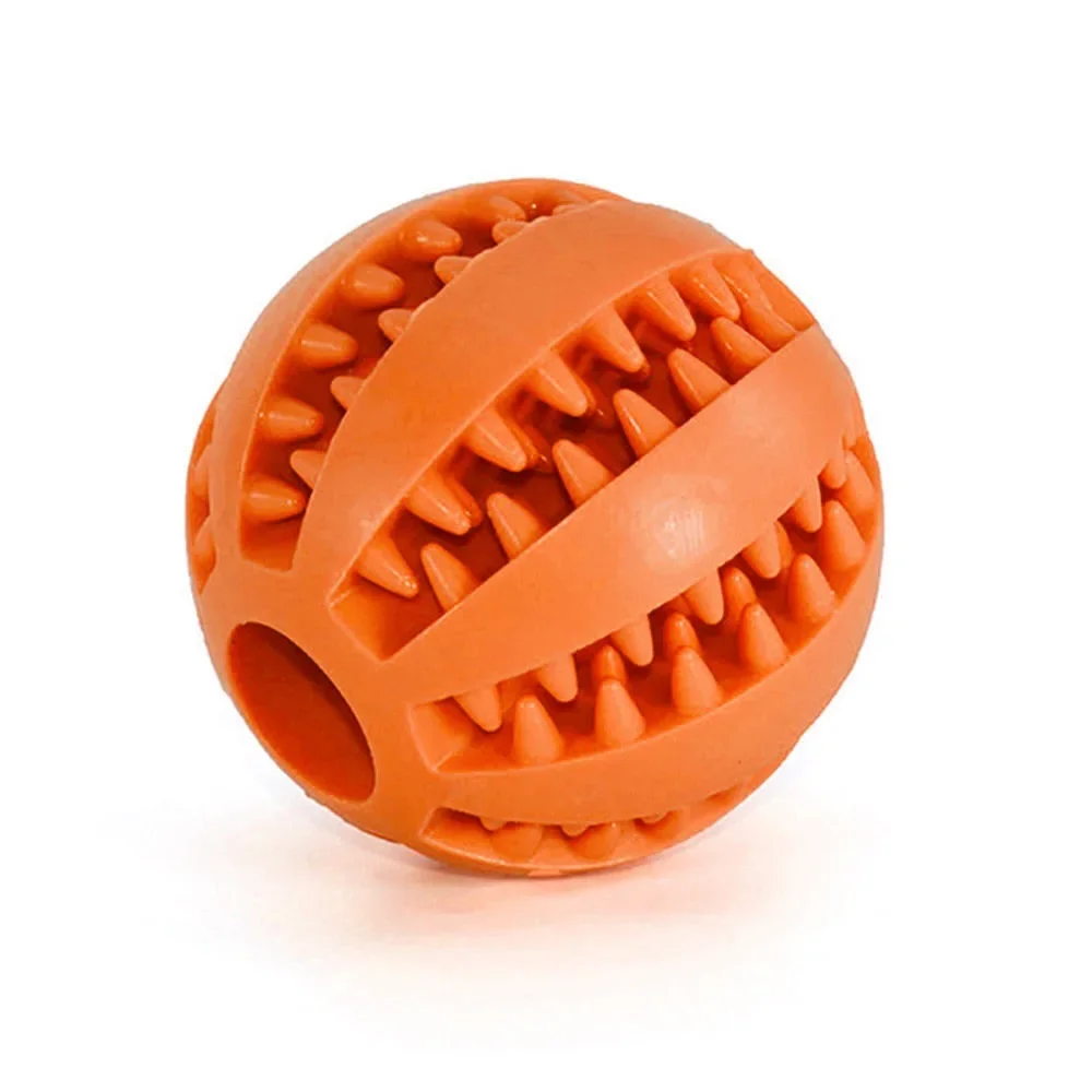 The Interactive Rubber Ball for Chewing and Pet Tooth Cleaning